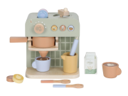 Kávovar na kapsle dřevěný Little Dutch