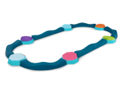 Překážková dráha se stupínky hudební Balance & Groove B-Toys