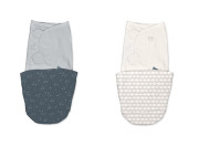 Zavinovačka bavlněná ulitka celoroční SwaddleMe™ 0 m+ Ingenuity