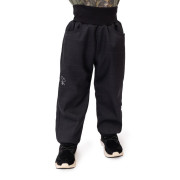 Dětské softshellové kalhoty s beránkem Lamb Black Esito