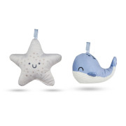 Minimalistické houpací lehátko s hračkami pro miminko Kinderkraft