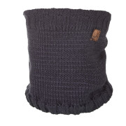 Nákrčník pletený hladký LA dětský Outlast ® Antracit
