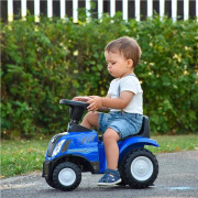 Dětské odrážedlo traktor s vlečkou a nářadím Baby Mix New Holland