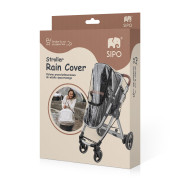 Uni pláštěnka na kočárek 3 v 1 (ochrana před deštěm, sněhem a větrem) Sipo