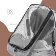 Pláštěnka na autosedačku EVA transparentní Sipo 