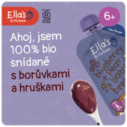 BIO Snídaně borůvka a hruška 100 g Ella's Kitchen