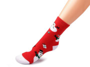 Dětské vánoční ponožky thermo 3 ks