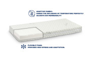 Dětská matrace do postýlky Flexible, 120x60 cm, 11 cm