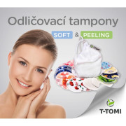 7 ks Odličovací tampóny Soft Colour + prací sáček 