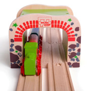 Dvojitý železniční tunel Bigjigs Rail 