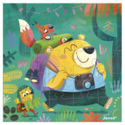 Blahopřání k narozeninám s puzzle Janod