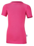 Tričko tenké KR UV 50+ Outlast® - tm.růžová