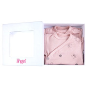Sada body smyk zavinovací DR Outlast® Sv. starorůžová Little Angel 