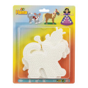 Podložky na zažehlovací korálky princezna,kůň,kočka MIDI Hama