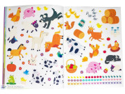 Plstěné samolepky - Farma - kniha aktivit