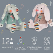 Plyšový interaktivní parťák, Rabbit Zopa