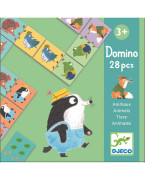 Djeco Domino Lesní zvířátka