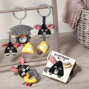 Závěsná kontrastní hračka Mouse Baby Ono