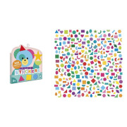 Samolepky Geometrické tvary 300 ks