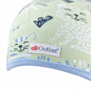 Čepice podšitá Outlast®sv.zelená lvi/sv.modrá