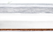 Dětská matrace do postýlky 60x120 cm kokos-pěna-pohanka Luxe Aloe Vera