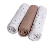 Bambusové pleny 70 x 70 cm 3 ks Babymatex
