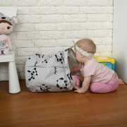 Skládací koš na hračky - Panda Akuku