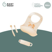 Silikonová jídelní sada Baby First meal set Mini Babymoov