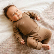 Merino zavinovací body karamelové Eevi