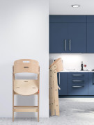 Mamatoyz My Chair Dřevěná jídelní židlička Nature