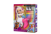 Rainbow High Air Brush panenka - fialové oči