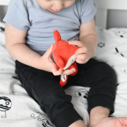 Plyšová hračka s pískátkem - Liška, červená Akuku