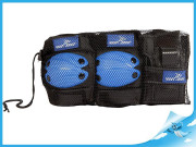 Street Rider chrániče větší 6 ks modro-černé