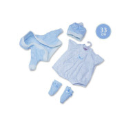 Realistická panenka Roberto se zvuky a měkkým látkovým tělem 33 cm Llorens