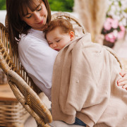 Deka z přírodní bavlny 75 x 100 cm 0 m+ BabyOno