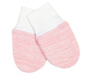 Pletená sada oblečení pro miminko Star 5dílná růžová Baby Nellys