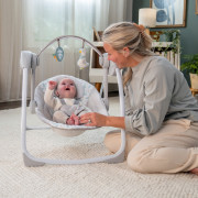 Houpačka konvertibilní cestovní s melodií Endless Blooms™ 0 m+ do 9 kg Ingenuity