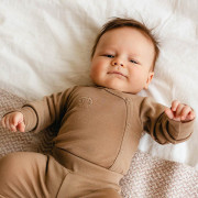 Merino zavinovací body karamelové Eevi