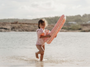 Nafukovací lehátko Ocean Dreams Pink Little Dutch