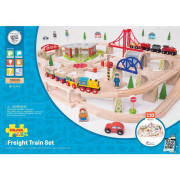 Vláčkodráha Depo Bigjigs Rail