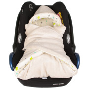 Zimní bio zavinovačka Wellsoft moka – hvězdičky