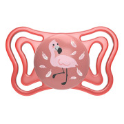 Šidítko Physio Light silikonové růžové 6 - 16 m, 2 ks Chicco