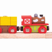Vláček farma + 3 koleje Bigjigs Rail