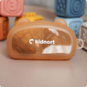 Silikonový dudlík Happling 2 ks 0 m+ Kidnort