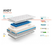 Matrace Andy 120 x 60 x 12 cm Technic Plus