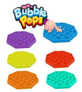 Bubble pops silikon antistresová společenská hra 11x11cm