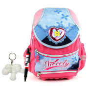 Školní batoh Cool set - 3-dílná sada - batoh Cool srdce Tweety + láhev a pláštěnka