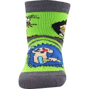 Ponožky kojenecké Krteček obrázkové mix pro kluky (3 páry)