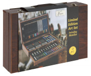 Velký dřevěný kreativní kufřík