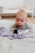 Usínáček babyted kousátko, chrastítko plyš 25x25 cm 0 m+